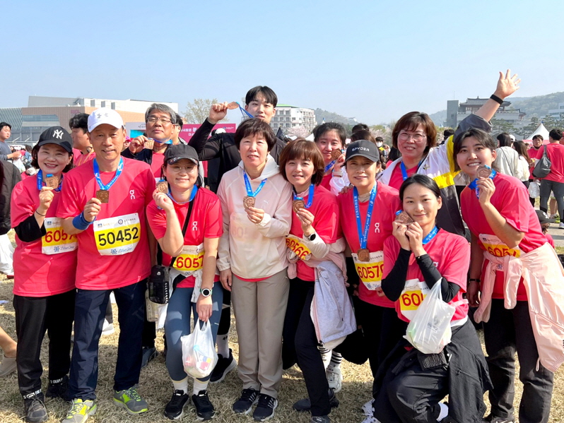 경주시 벚꽃마라톤 참여 관련사진